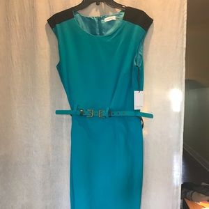 Flattering Calvin Klein sheath dress. NWT!
